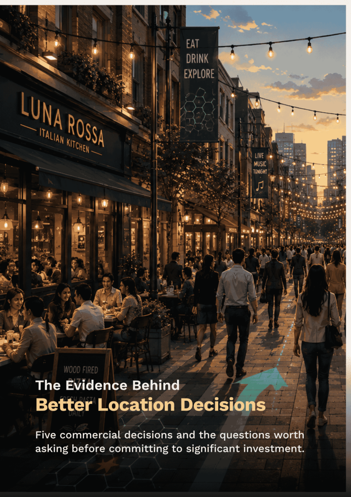 Front cover of the guide The Evidence Behind Better Location Decisions
